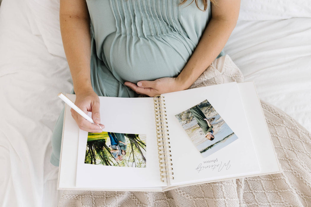 Pregnancy Journal - Sand Linen