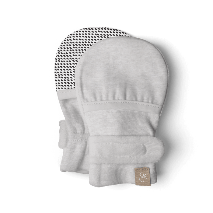 Stay On 2 Pack Baby Mitts - Storm Gray + Gridlock