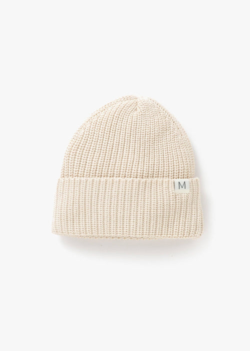 Chunky Knit Beanie | Vanilla