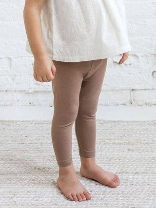 Organic Baby and Kids Leggings - Truffle