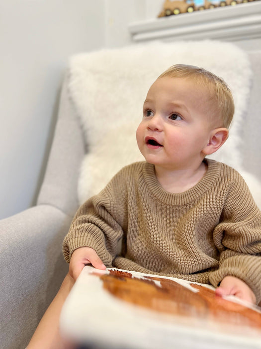 Taupe Knit Sweater