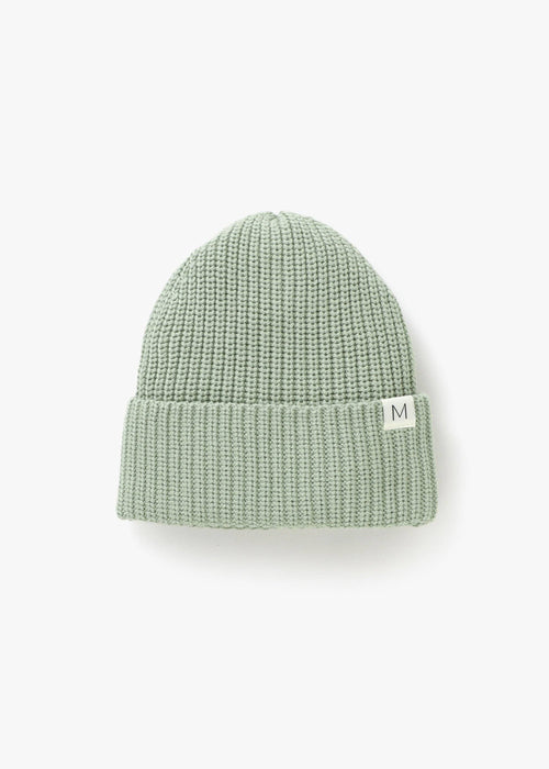 Chunky Knit Beanie | Sage