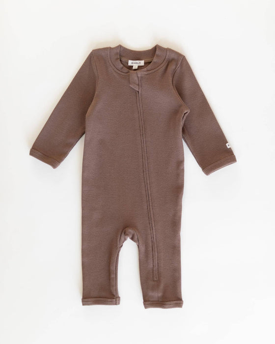 Ribbed baby sleepsuits