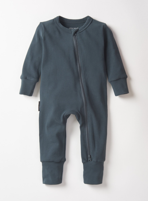 2-Way Zip Romper - Night Fall