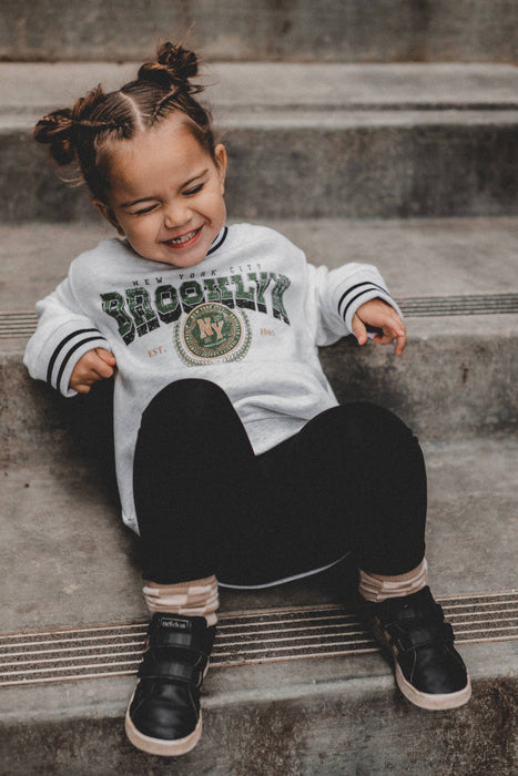 Toddler Vintage Inspired Brooklyn Crew