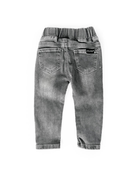 Distressed Denim - Grey Wash